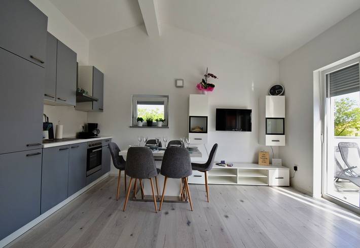 Apartamento de vacaciones para 4 personas, con jardín - 1