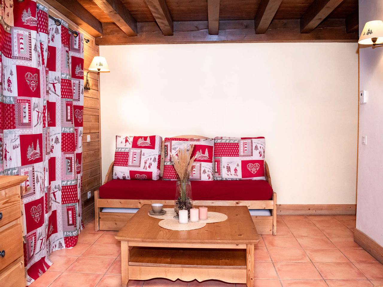 Ganzes Studio, 6-Personen-Duplex mit 2 Balkonen und Parkplatz in Pra Loup in Pra-Loup, Uvernet-Fours