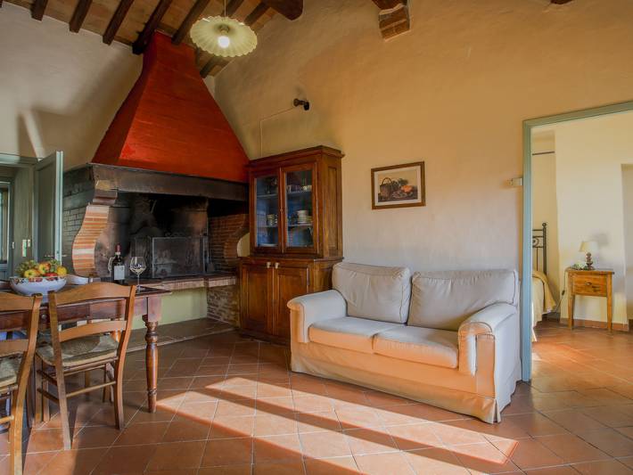 Gîte pour 4 personnes, avec terrasse ainsi que jardin et vue, animaux acceptés dans Tavarnelle - 4