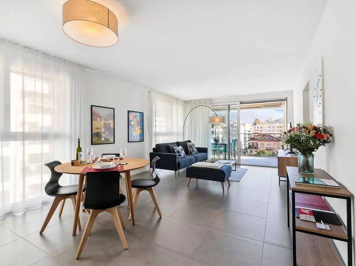 Ferienwohnung für 4 Personen, mit Balkon in den Schweizer Alpen