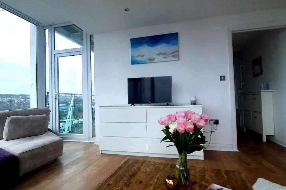 Ganze Wohnung, Bright & Luxurious Flat with Skyline View in Greenwich, London