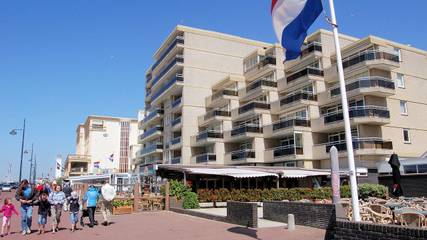 Ferienwohnung für 4 Personen, mit Balkon und Garten in Noordwijk