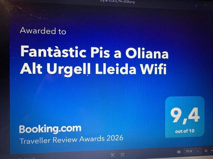 Gîte pour 6 personnes, avec vue ainsi que balcon et bassin pour enfant, adapté aux familles à Oliana - 2