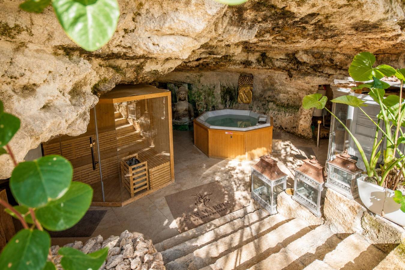 Pool & Spa - wellness Villa St Martin in Mġarr, Insel Malta
