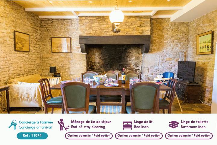 Location de vacances pour 9 personnes, avec jardin, animaux acceptés à Plobannalec-Lesconil - 2