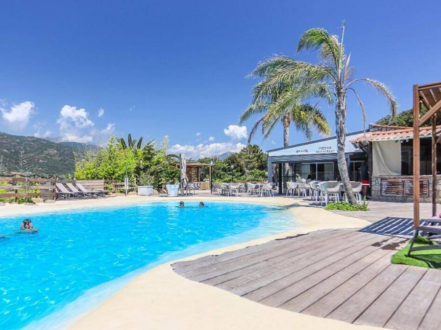 Camping maeva Escapades Le Colomba - Mobilheim 4 personen - Komfort 3 Zimmer 4 Personen Klimatisiert + Tv in Olmeto, Sartène und Umgebung