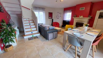 Gîte pour 6 personnes, avec terrasse et jardin, animaux acceptés dans Aure sur Mer