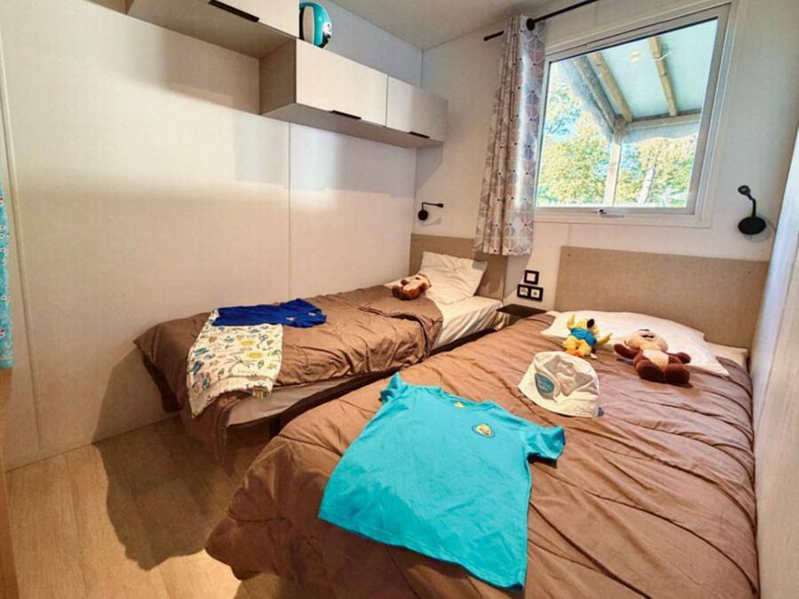 Camping Paradis - Les Rochelets  - Mobilhome 4 personas - Eden - 2 habitaciones in Saint-Brevin-les-Pins, Côte de Jade