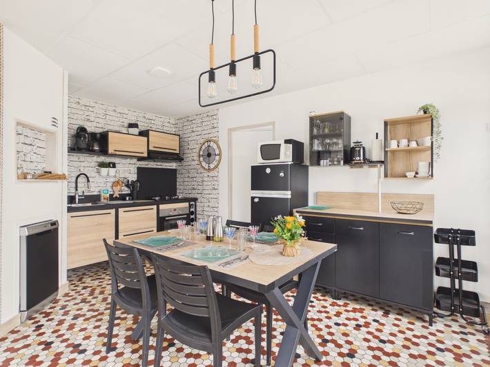 Appartement de vacances pour 4 personnes, avec Terrasse et Jardin