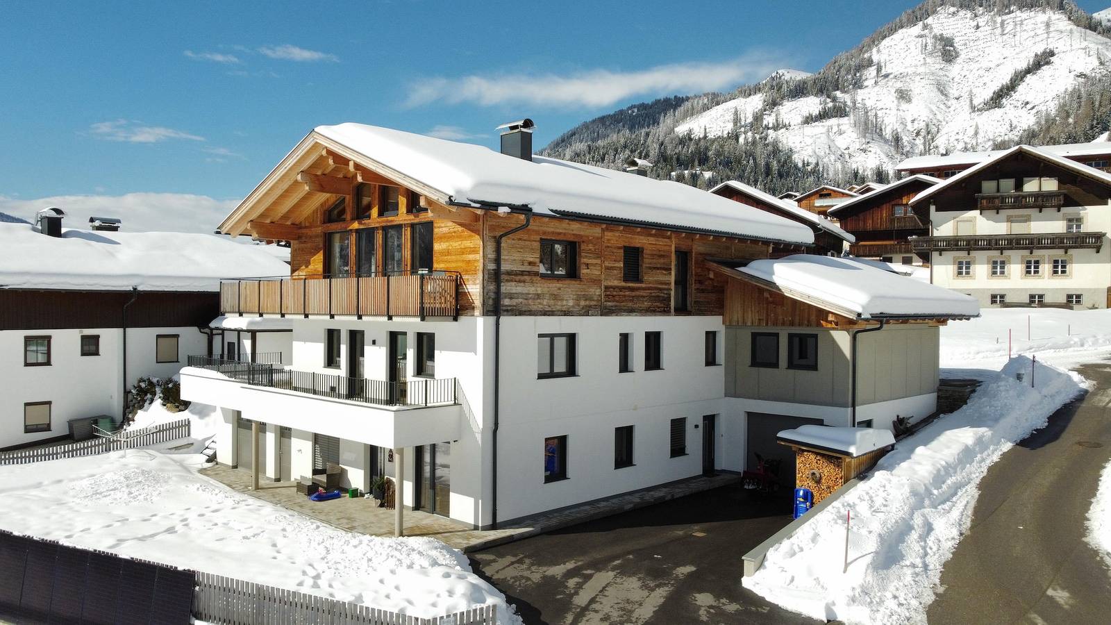 Ganze Ferienwohnung, Appartement/Fewo, Dusche, Wc, 2 Schlafräume in Gailtaler Alpen, Obertilliach