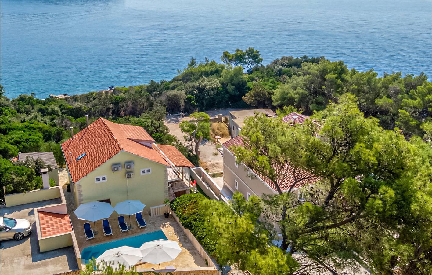 Ferienhaus für 8 Personen mit Pool in Blato, Korcula