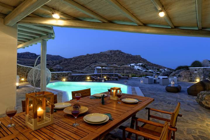 Villa pour 10 personnes, avec jardin dans Mykonos - 3