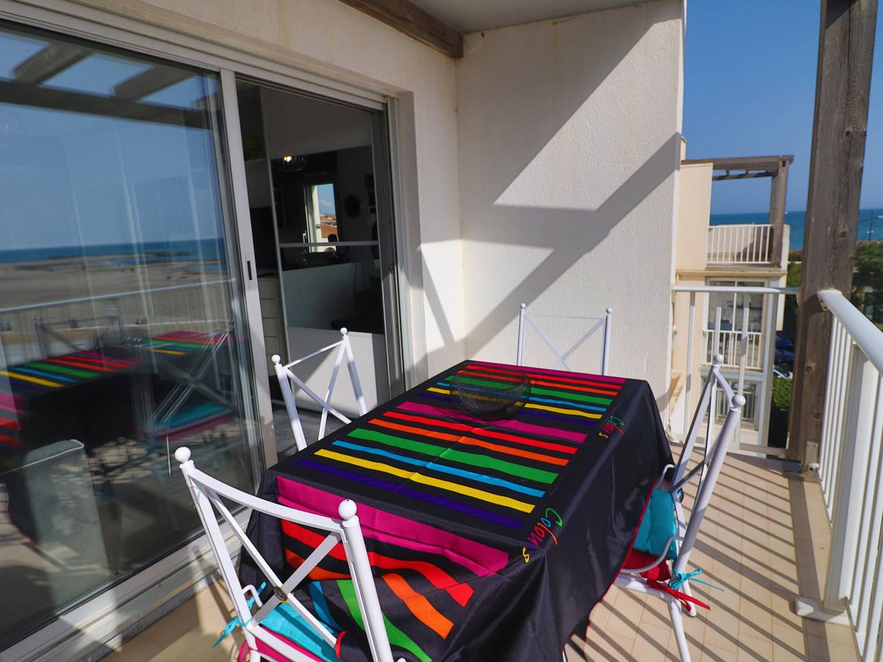 Appartement entier, Charmant 2 Pièces avec Terrasse et Parking à Sète in Sète, Côte d'Améthyste