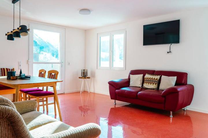 Vakantiewoning voor 8 personen, with uitzicht and terras as well as tuin in Au