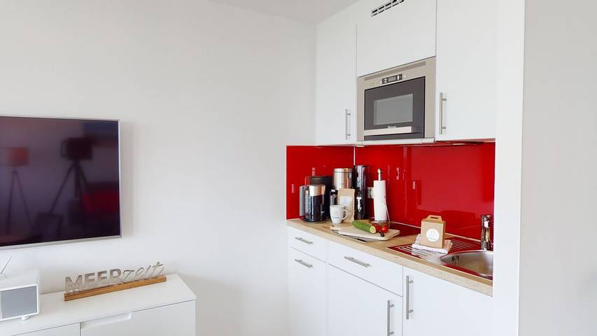 Ferienwohnung für 2 Personen, mit Balkon und Pool sowie Sauna in Südstrand Pelzerhaken - 3