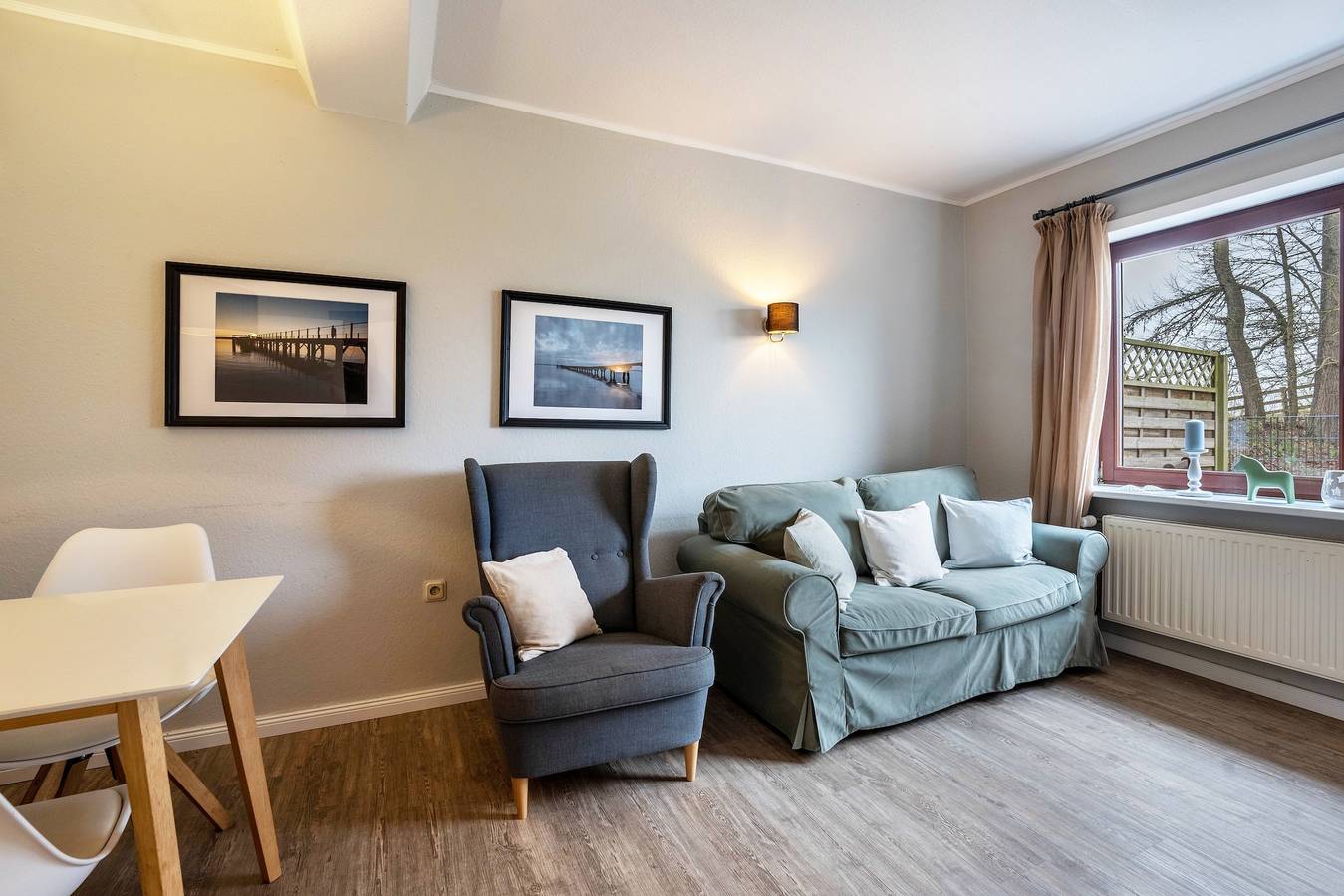 Ganze Wohnung, Ferienwohnung 'Ostseeblick Fewo 1' mit privater Terrasse, privatem Garten und Wi-Fi in Kronsgaard, Schleswig-Flensburg