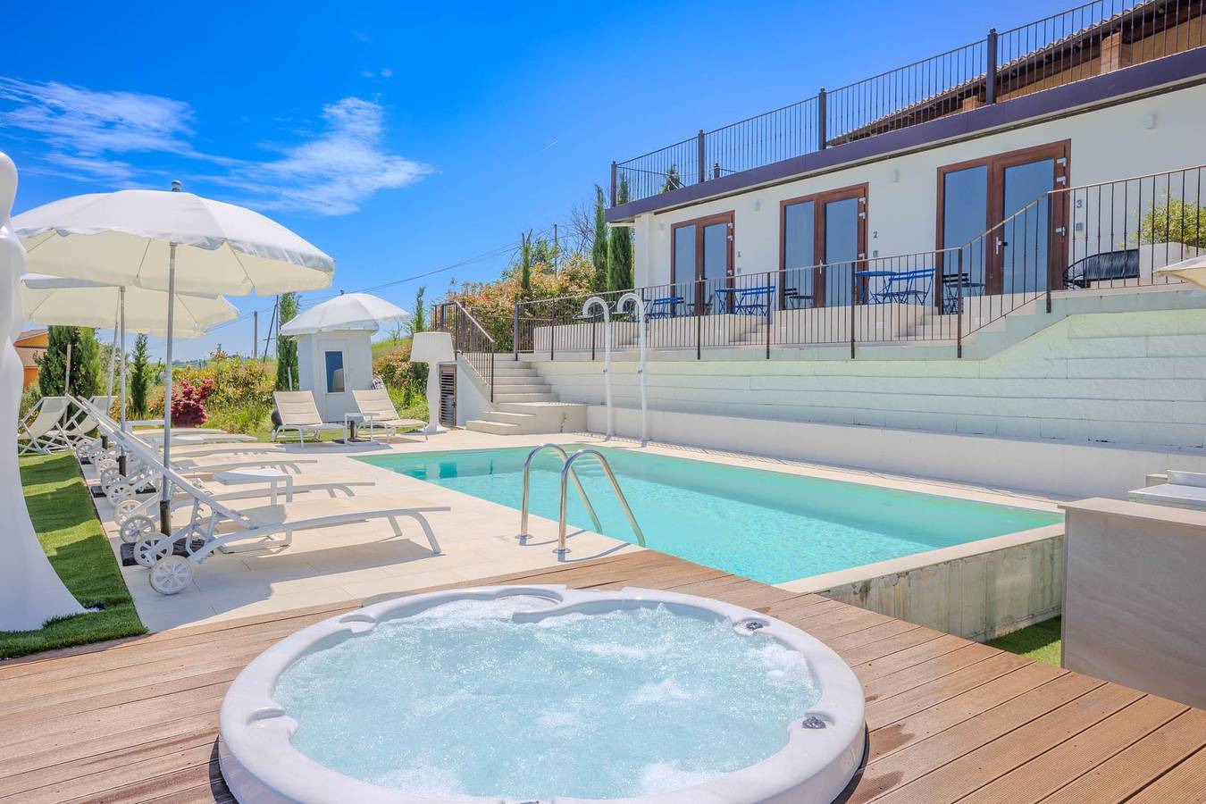 Villa für 9 Personen mit Pool in Atri, Teramo Provinz