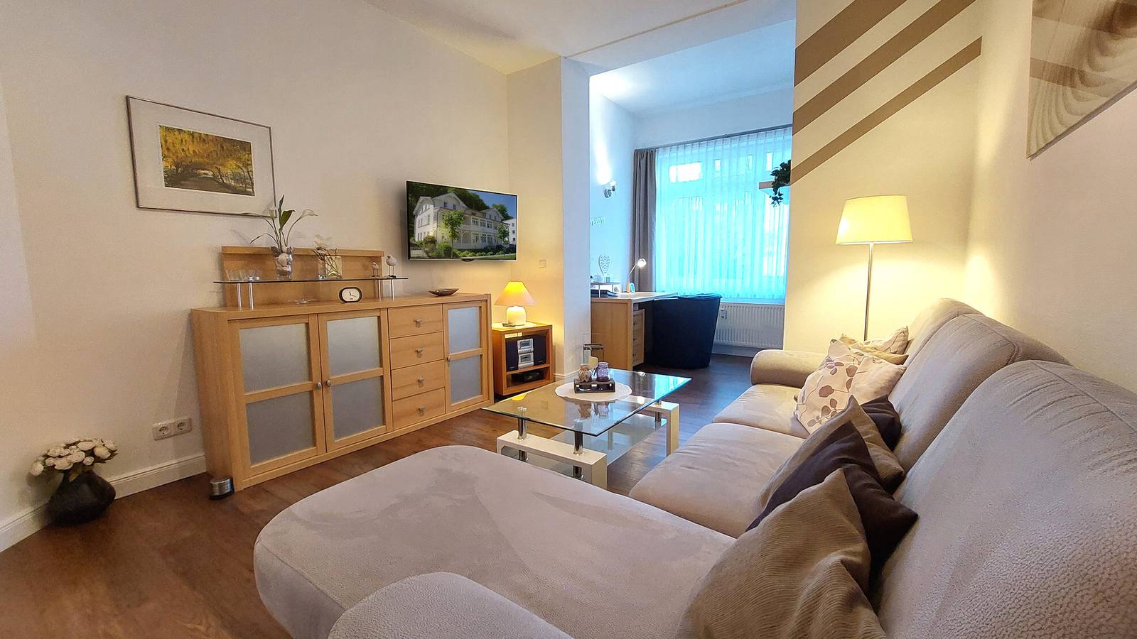 Ganze Ferienwohnung, Villa Amanda, Whg. 3 in Ostseebad Binz, Binz