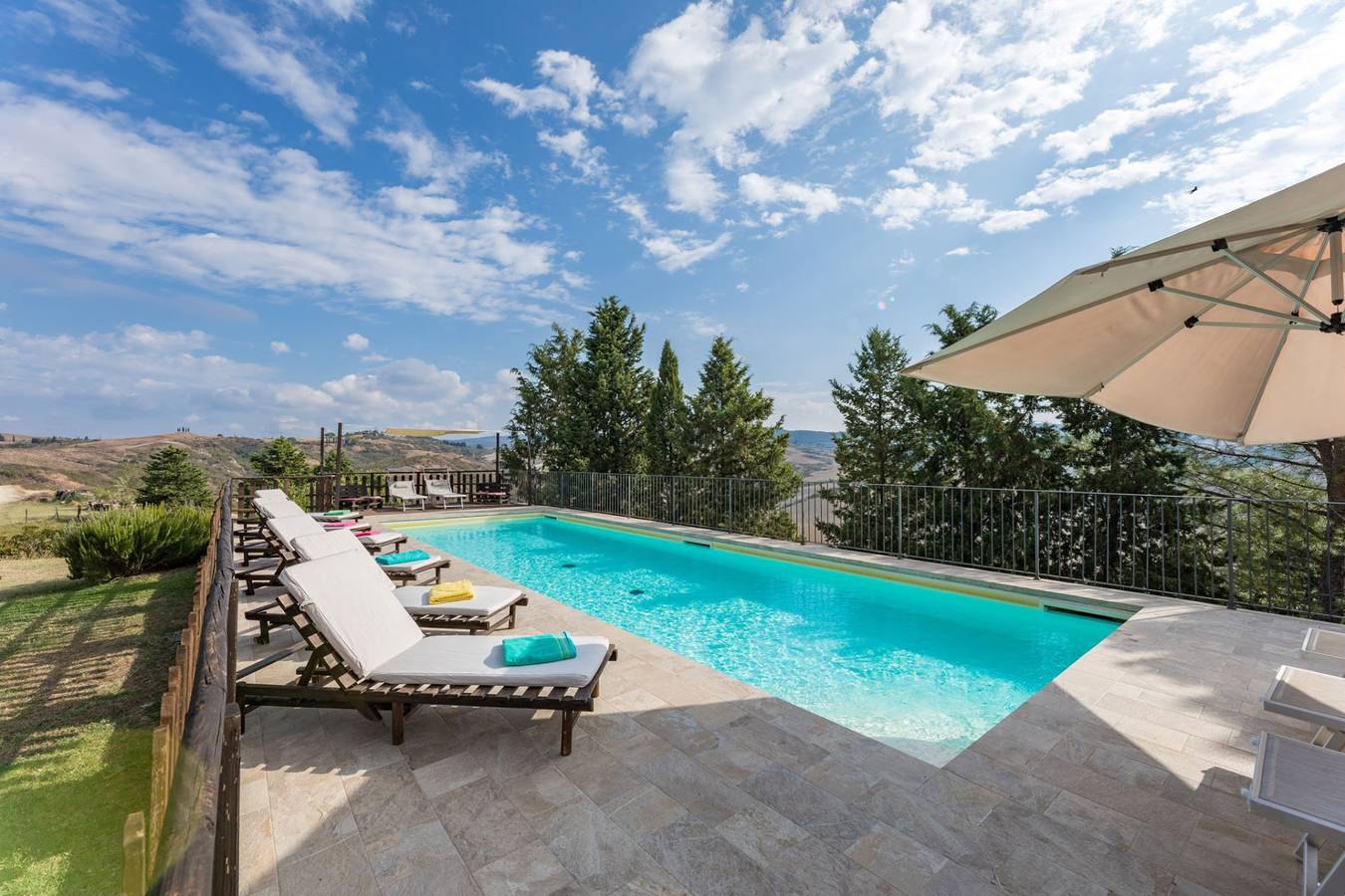 Bauernhaus für 10 Personen mit Garten in Asciano, Siena Provinz