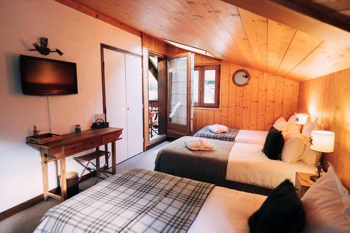 Hôtel pour 2 personnes, avec vue ainsi que sauna et jardin à Les Contamines-Montjoie - 4