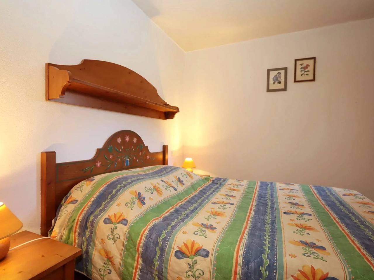 Ganze Wohnung, 2-Zimmer-Kabinen-Wohnung für 6 Personen, nahe den Seilbahnen, Balkon, Pool, Haustiere erlaubt. in Les Houches, Mont-Blanc-Massiv