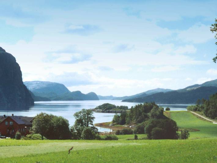 Ferienhaus für 7 Personen, mit Garten