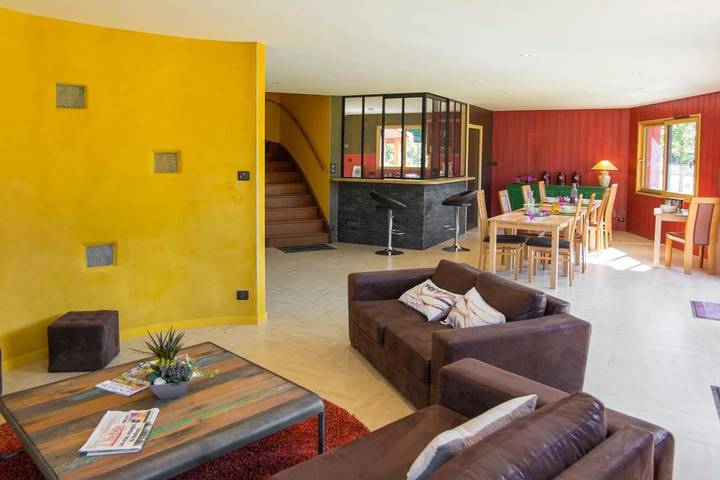 Location de vacances pour 10 personnes, avec jardin et vue, adapté aux familles à Clisson - 2