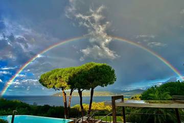 Villa mit pool für 8 Personen, mit Garten auf Elba
