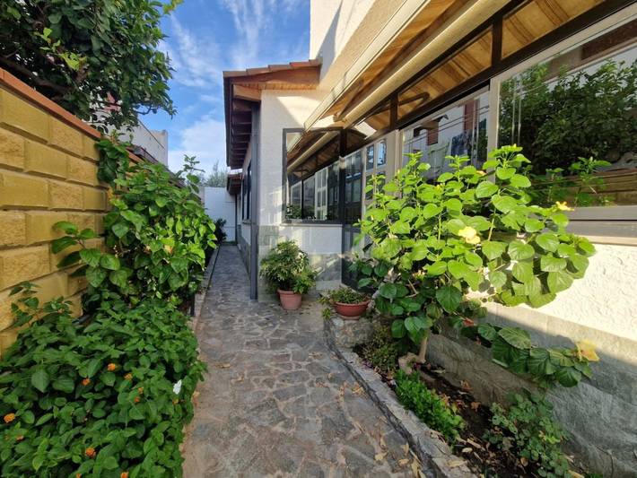 Ferienwohnung für 6 Personen, mit Balkon und Garten