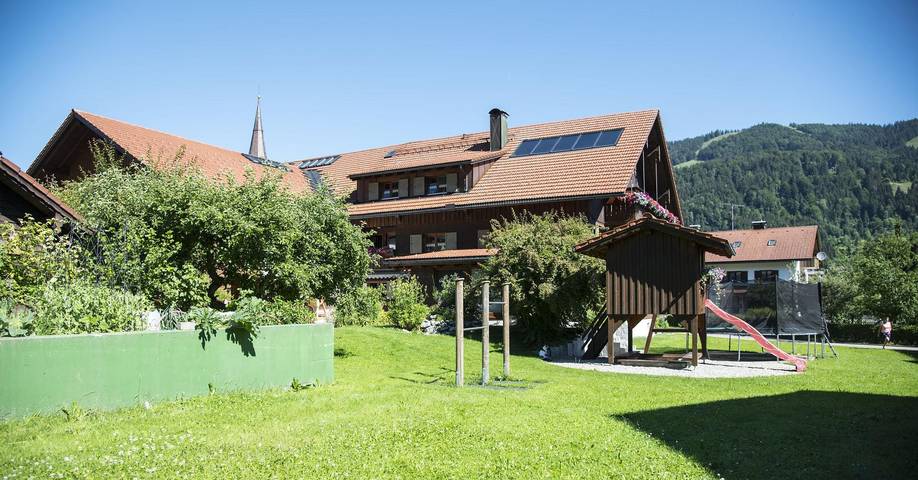 Hütte für 2 Personen, mit Balkon und Garten, kinderfreundlich in den Allgäuer Alpen - 3