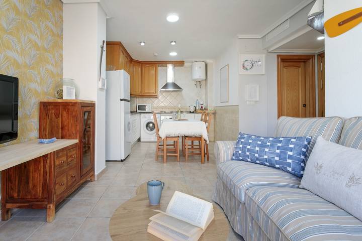 Apartamento entero, Legado Marino: Apartamento Boutique Climatizado, a 200m del Mar in Santa Pola, Costa Blanca
