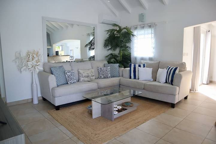 Villa for 4 people, with yard in Saint-Barthélemy