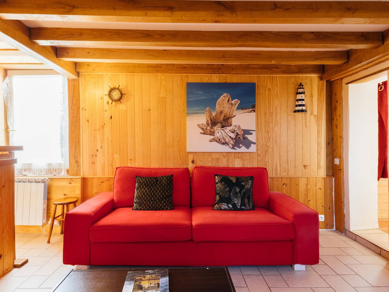 Ferienhaus 'La Maison Du Pêcheur' mit privater Terrasse und Garten in Trédrez-Locquémeau, Ceinture Dorée