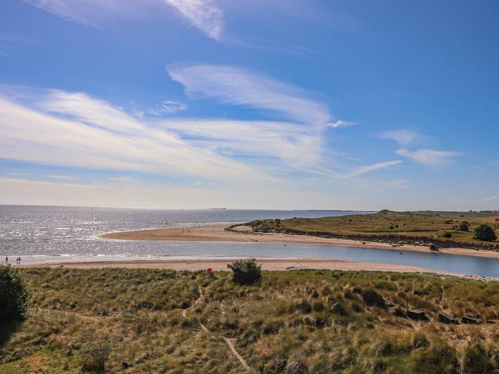 Ganze Wohnung, Ferienwohnung für 6 Personen mit Balkon in Alnmouth, Northumberland