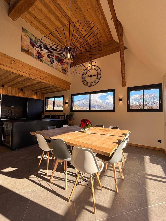 Villa pour 8 personnes, avec vue et balcon