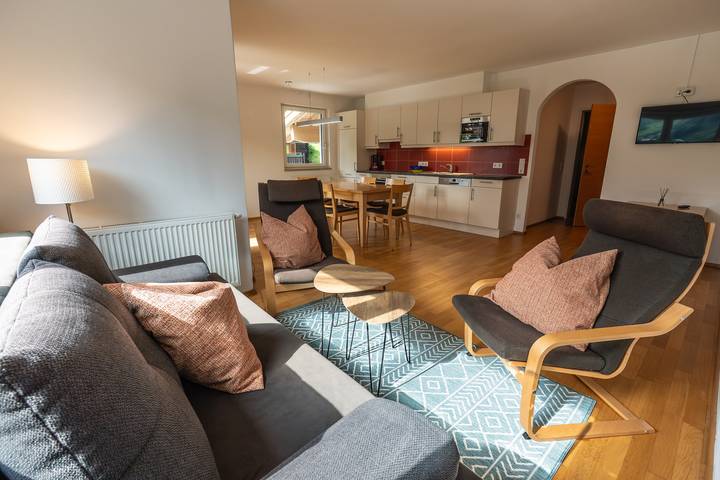 Vakantiewoning voor 6 personen, met terras en tuin in Viehhofen