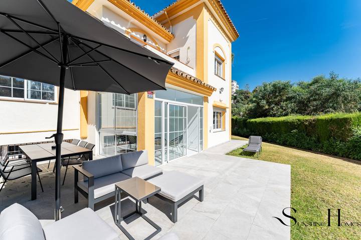 Villa for 6 people, with balcony and garden in Mijas