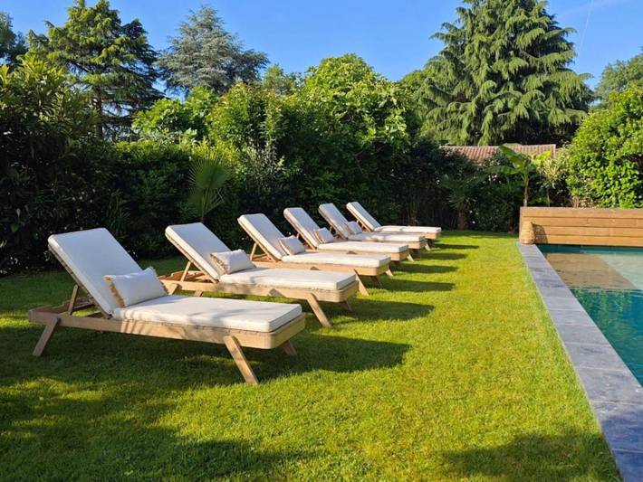 Location de vacances pour 6 personnes, avec piscine et jardin à Cambes - 4
