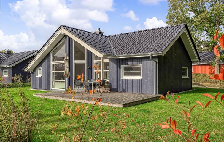 Ferienhaus für 6 Personen, mit Terrasse und Sauna sowie Garten, mit Haustier - 1