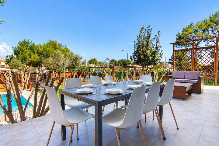 Finca für 8 Personen, mit Garten und Whirlpool sowie Terrasse in Alcúdia - 4