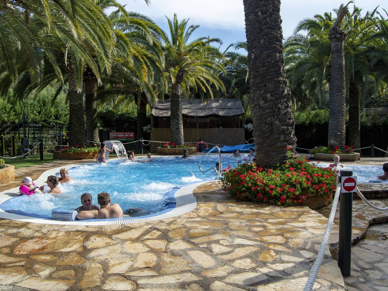 Hütte am privaten Strand von Tarragona in Mont-roig del Camp, Costa Dorada