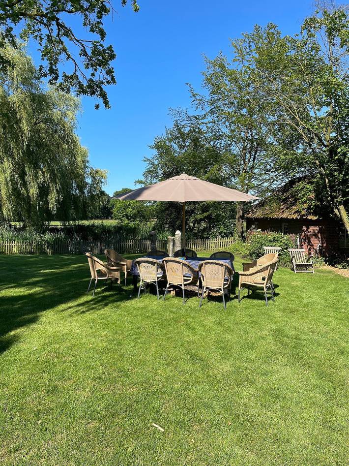 Ferienhaus 'Onkenshof Haus Weideblick' mit Wlan in Zetel, Südliche Nordseeküste