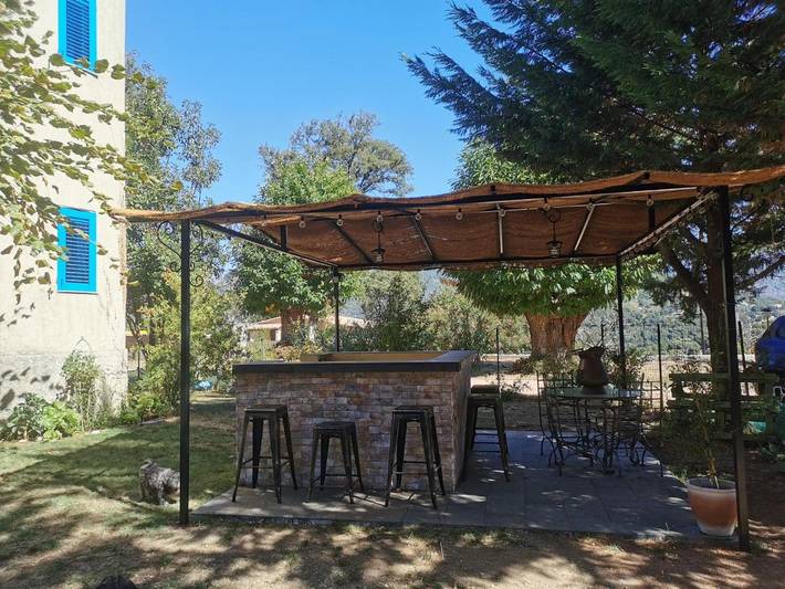 Maison d’hôte pour 2 personnes, avec terrasse ainsi que vue et jardin à Vico - 3