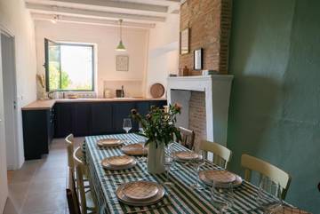 Gîte pour 8 personnes, avec vue et jardin à Port-Sainte-Foy-et-Ponchapt