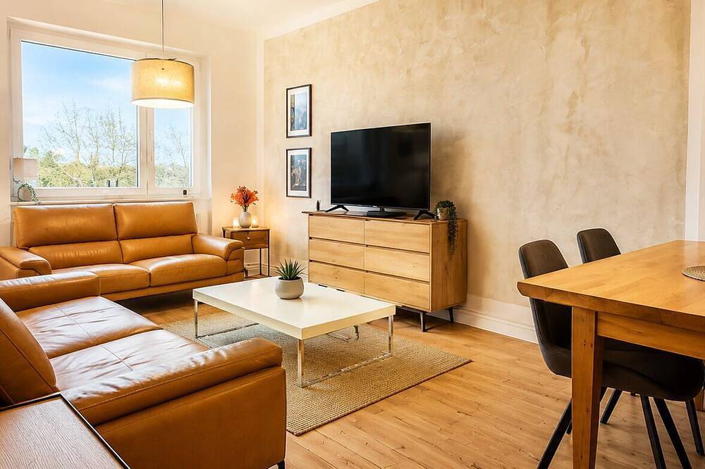 Appartement entier, Condominium-de Luxe-Salle de bain privée-Apartment für bis zu 6-Balcon in Vorderer Westen (Kassel), Cassel (Allemagne)