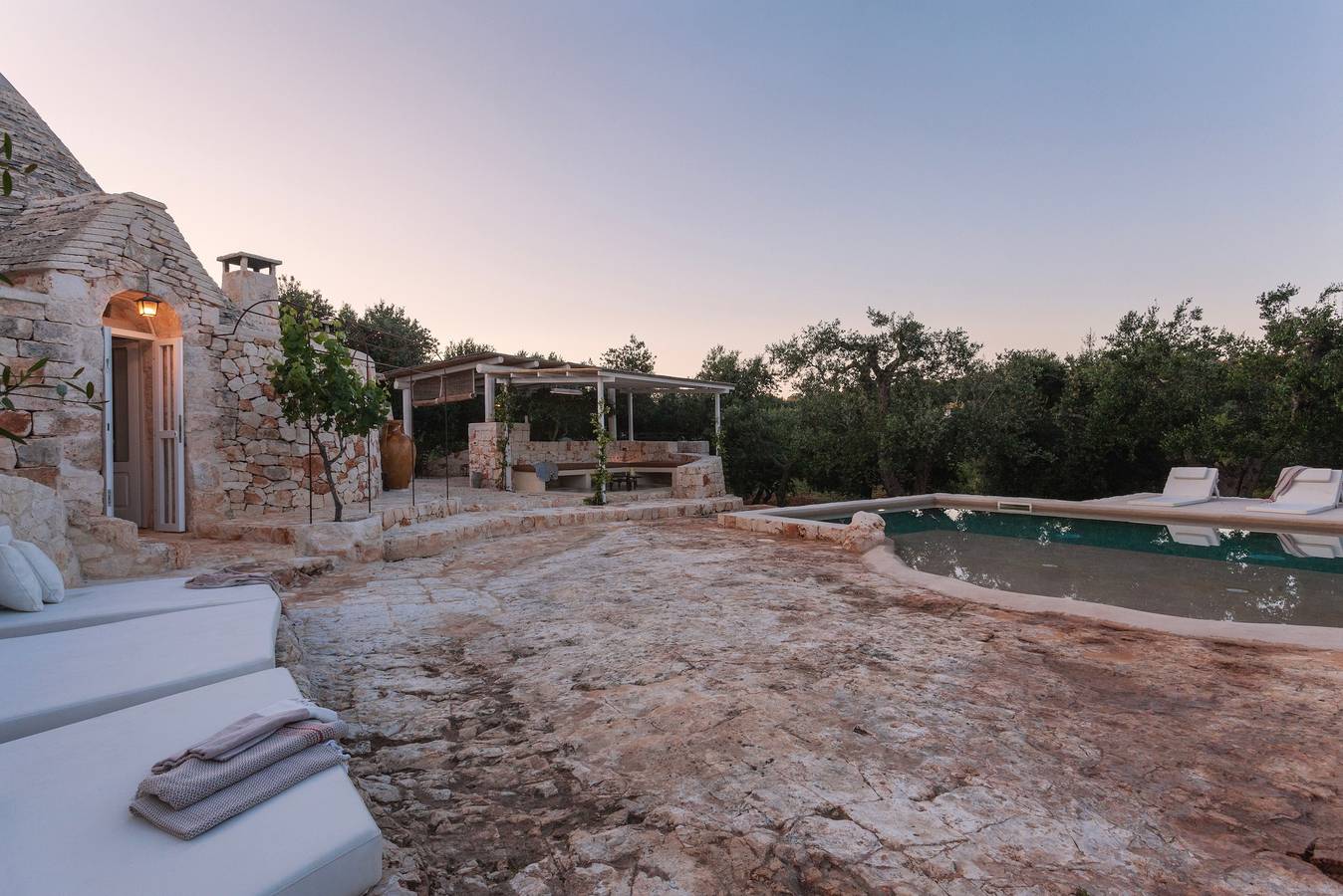 Villa 'New Borghetto Formica Con Piscina' avec piscine privée, Wi-Fi et climatisation in Ostuni, Salento
