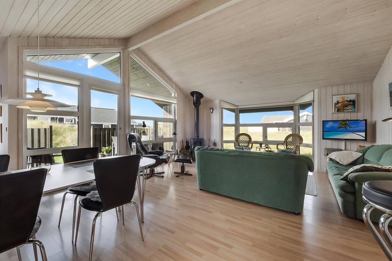 Home in Thisted with sauna in Klitmøller, Thy Nationalpark