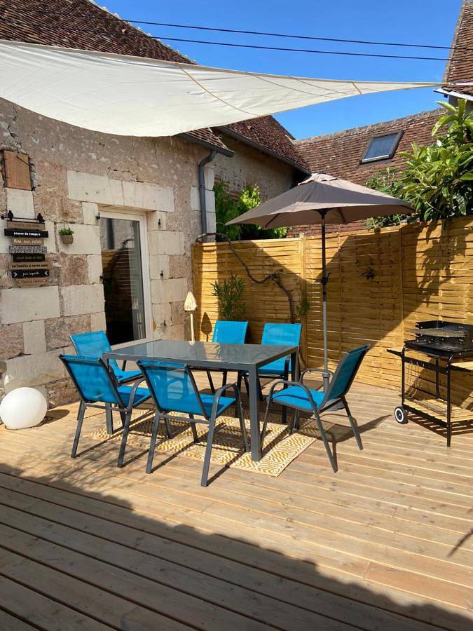 Location de vacances pour 6 personnes, avec terrasse à Selles-sur-Cher