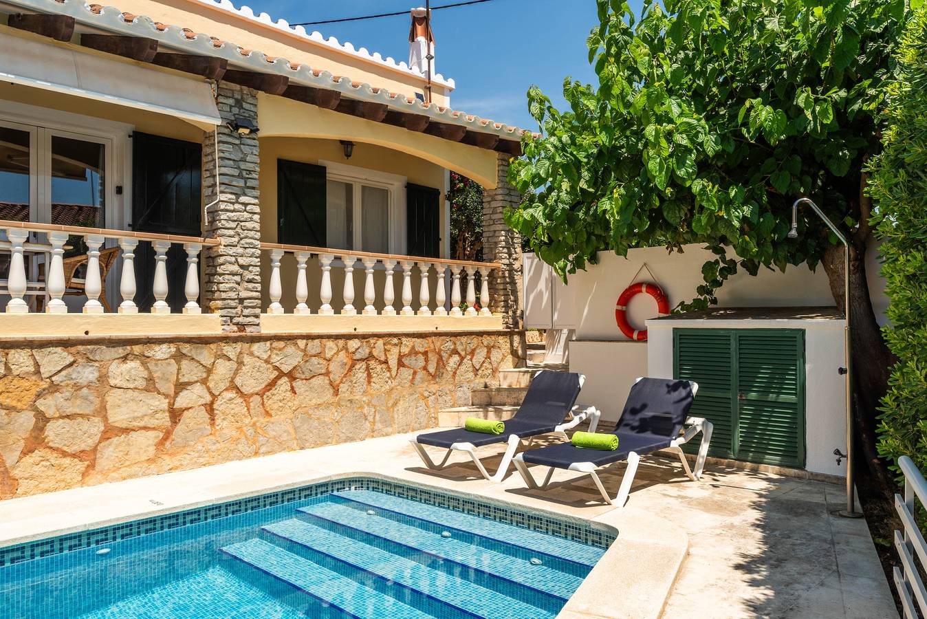 Villa Mari - con piscina privada en Cala en Porter in Cala en Porter, Alaior Gemeinde