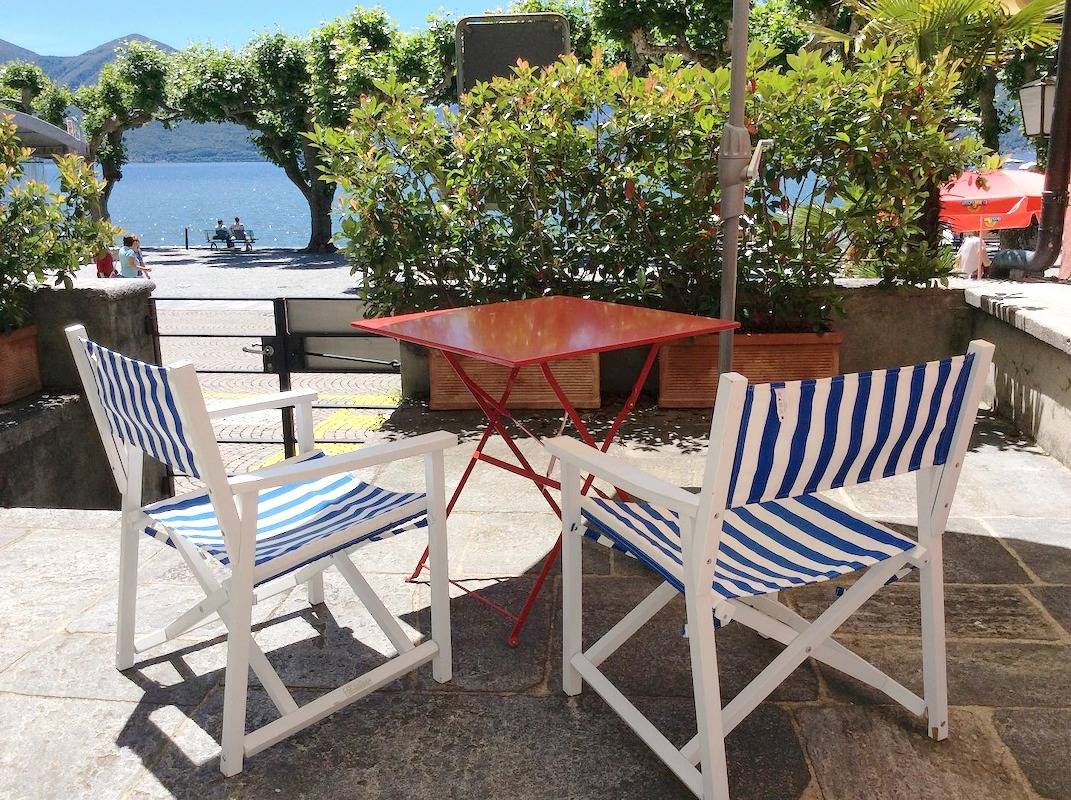 Ganze Wohnung, Charmante turmartige Maisonette-Wohnung direkt an der Seepromenade von Ascona in Ascona, Tessiner Alpen